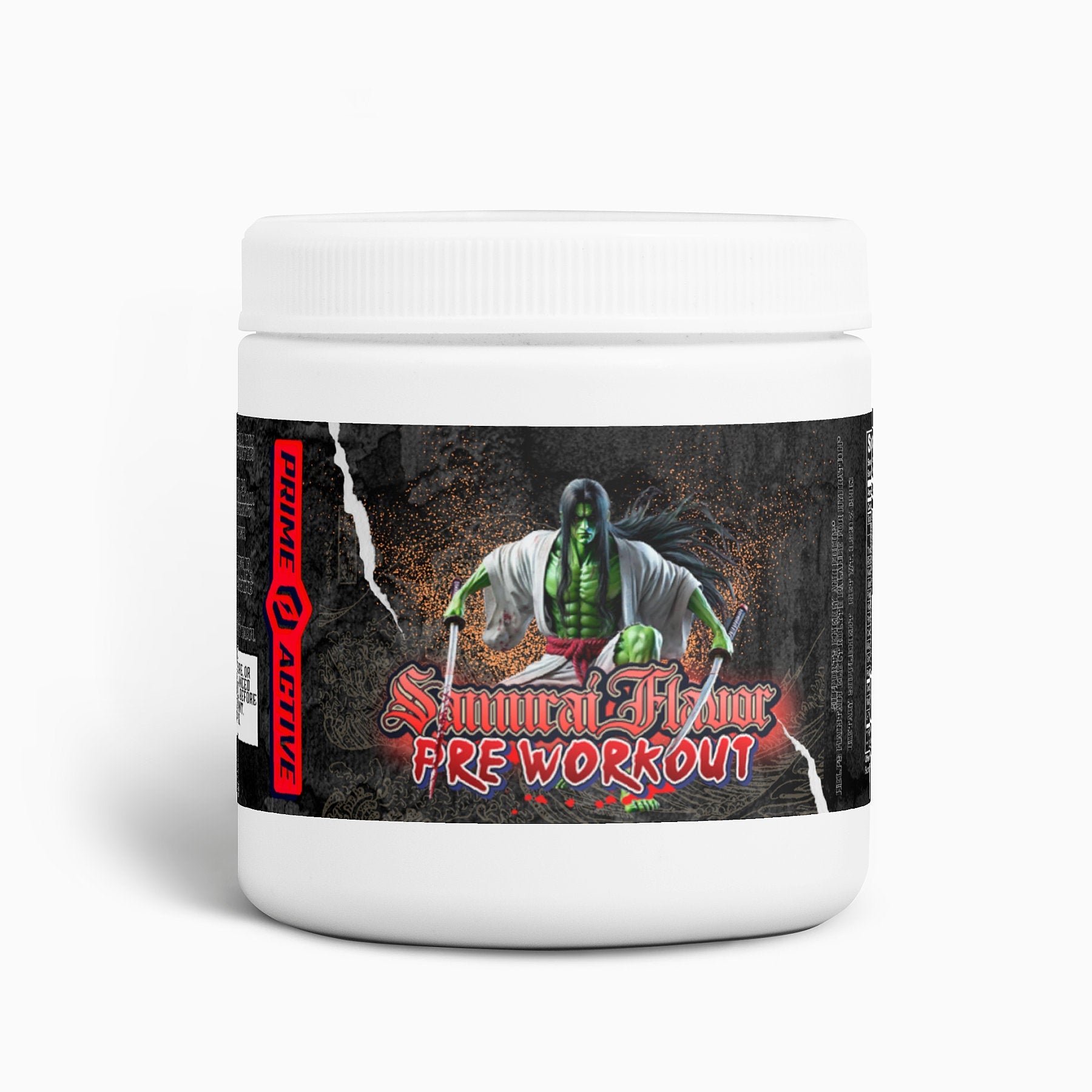 Prime Active Pre - Workout: "Samurai Surge" (Fruit Punch) - PrimeActive Products