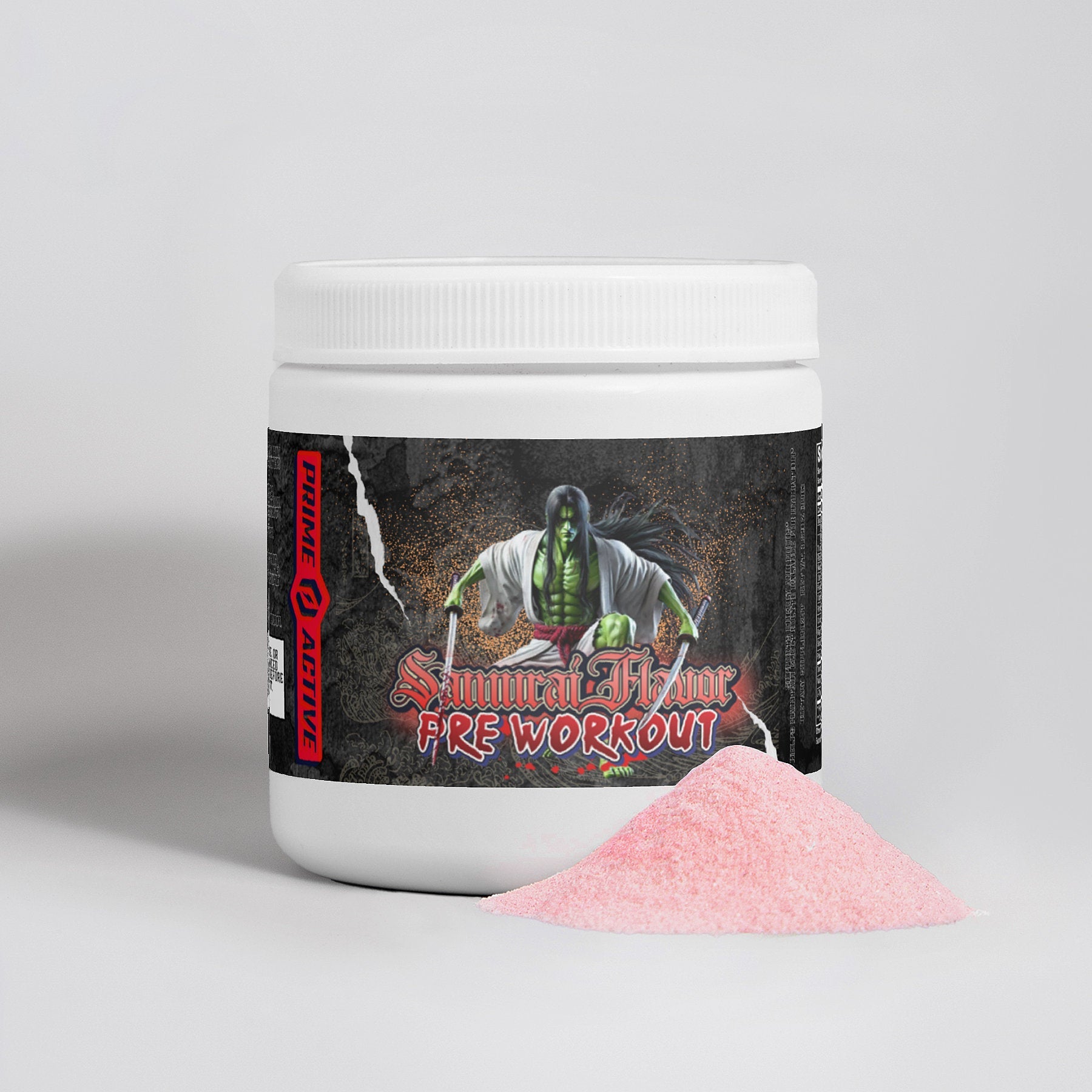 Prime Active Pre - Workout: "Samurai Surge" (Fruit Punch) - PrimeActive Products